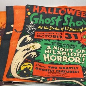 Halloween Themed set of 4 Pillow Covers S152 & 153